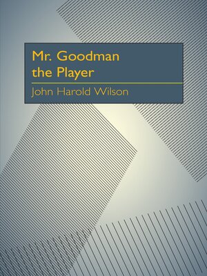 cover image of Mr. Goodman the Player